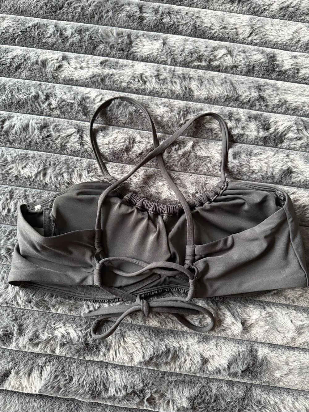 Calia Scrunch Tie-Back Bikini Top - Picture 3 of 5